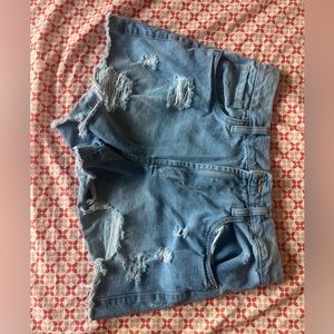 Light Blue Jean Shorts- size-5 brand-festival!